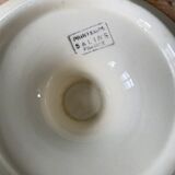 Set of two dishes, model "spring" Salins France