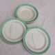 Set of 8 plates Ceranord St-Amand semi-porcelaine