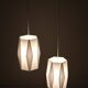 Ensemble rare de 2 lampes suspendues par Lars Schiøler pour Hoyrup / Hoyruplight / années 1960-1970
