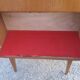 Library secretary of the 50s in blond oak compass feet