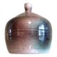 Soliflore ball vase in polychrome ceramic / 70s-80s