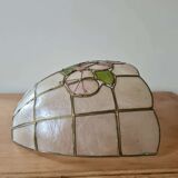 Art Deco mother-of-pearl wall lamp