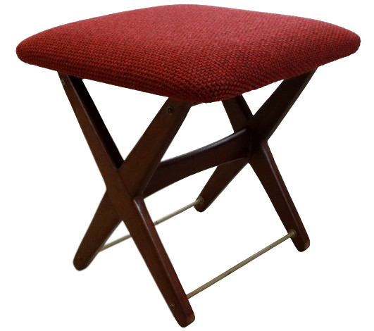 Armchair with footstool 'Vorchten'