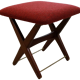 Armchair with footstool 'Vorchten'