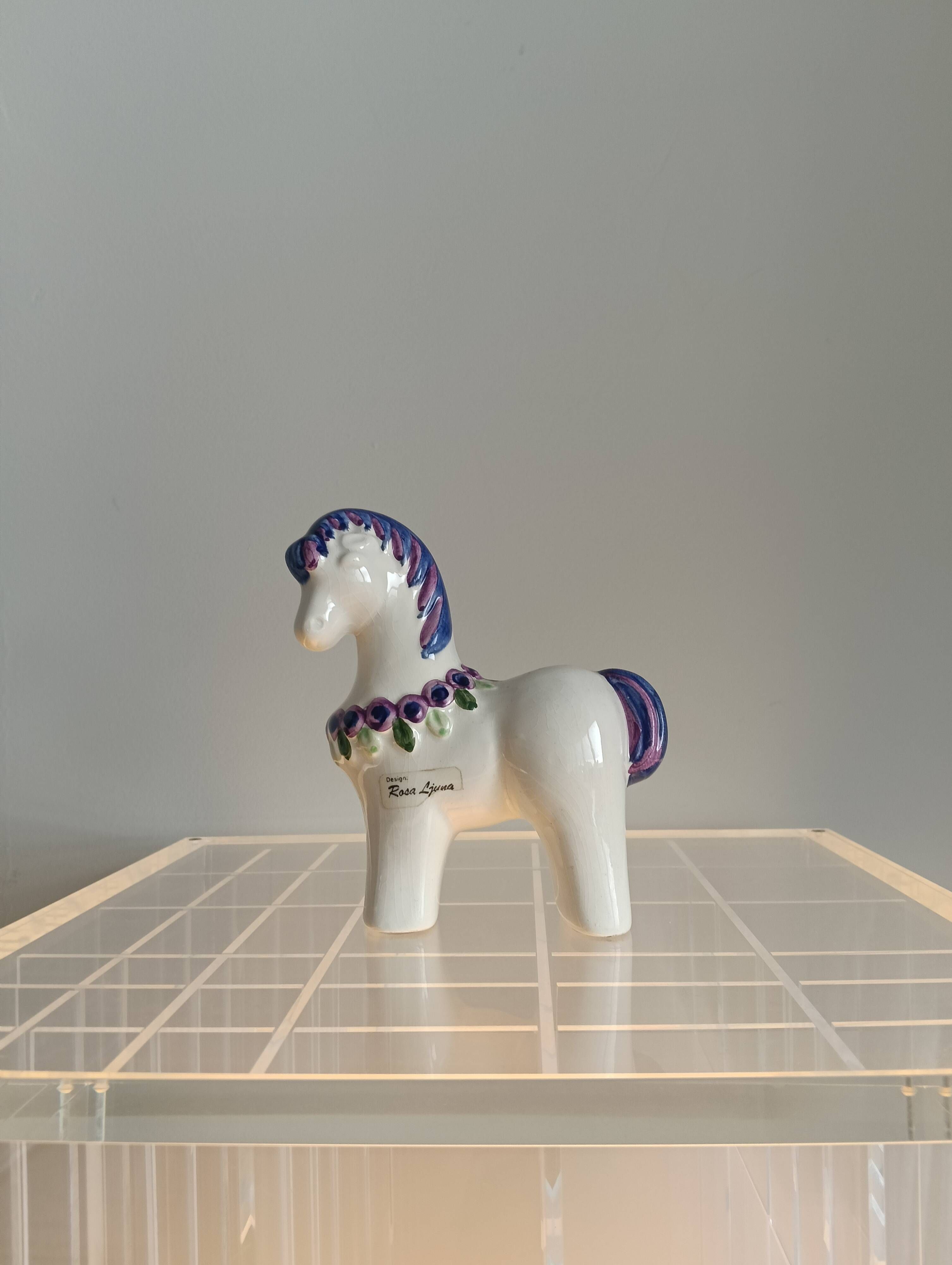 Ceramiek paard Rosa Ljuna Design