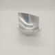 Vintage Coupe Post-Modernist Aluminium 1980s minimalist design