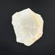 Empty pocket bowl made of translucent natural stone.