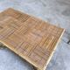 Vintage rattan coffee table