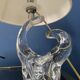 CRYSTAL FOOT TABLE LAMP