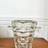 Art Deco Crystal Ice Bucket