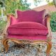 Pair of Louis XV Style Walnut Bergeres, 19th Century