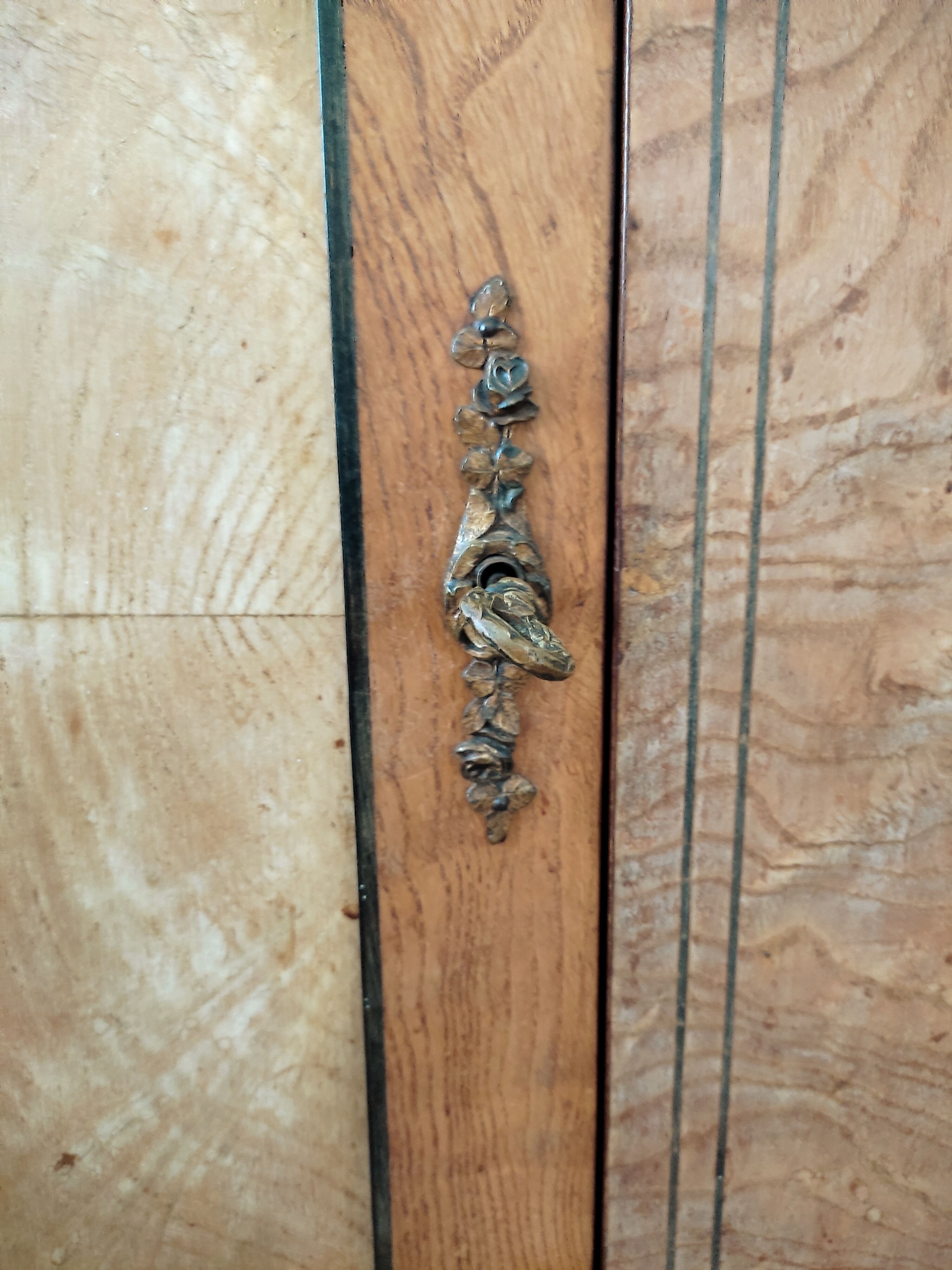 Louis XVI style wooden sideboard