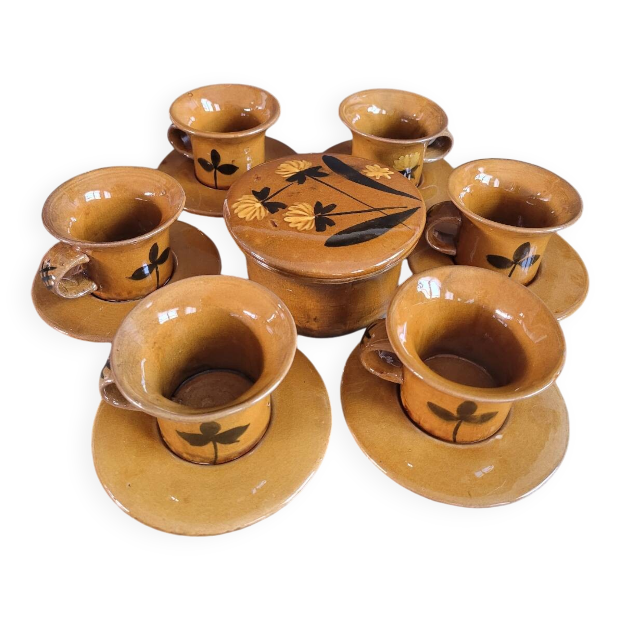Vintage porcelain coffee set