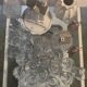 lot of vintage stemmed glasses from the 60s/70s