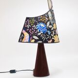 A pair of post-modern Missoni table lamps by Massimo Valloto, Italy, 1980s.