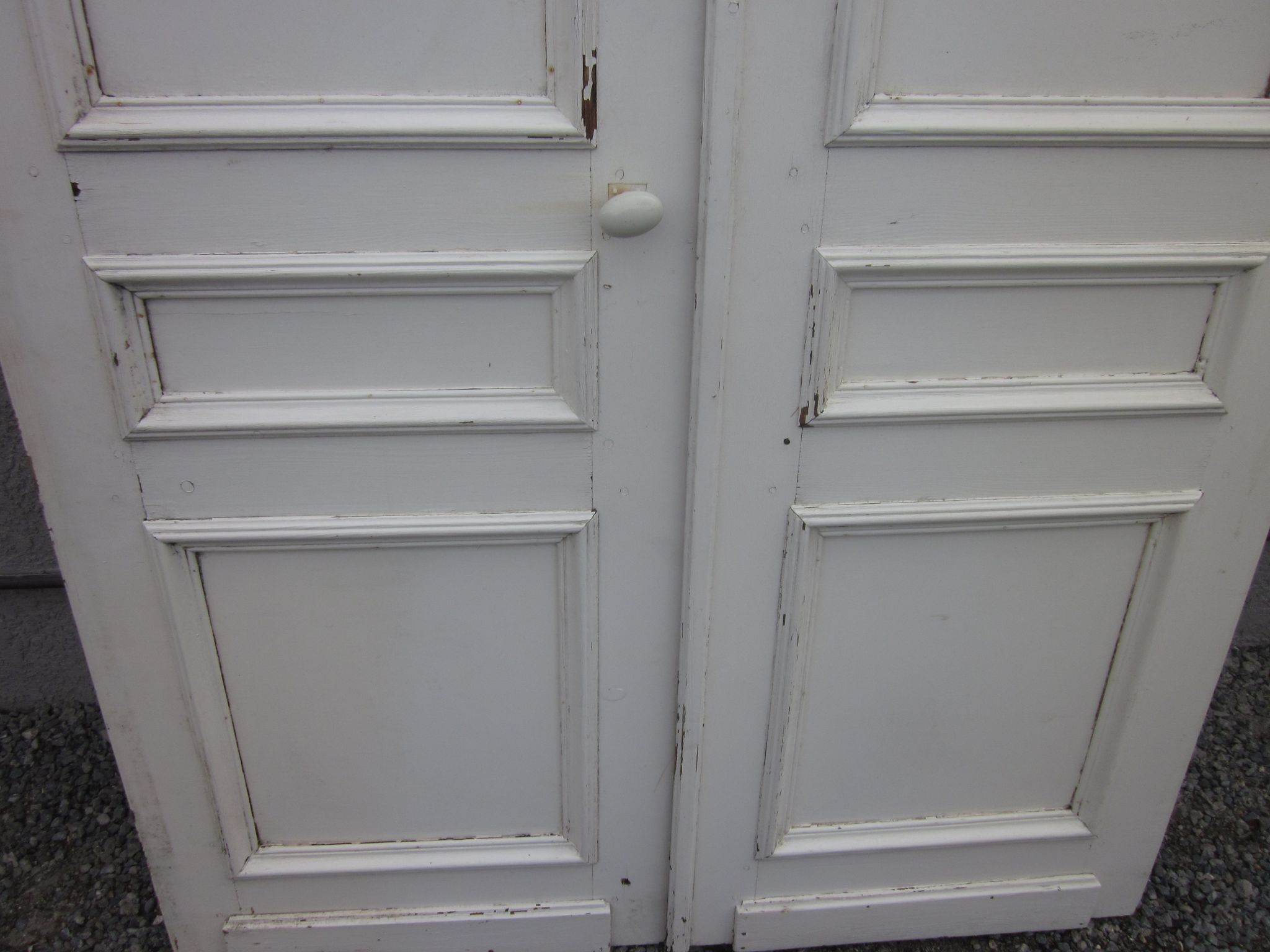 Paire de portes anciennes