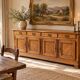 Large oak sideboard, 4 doors and 4 drawers – 233 cm