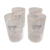 Lot de 4 verres à jus de fruits fruidam