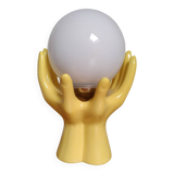 Ceramic hand lamp
