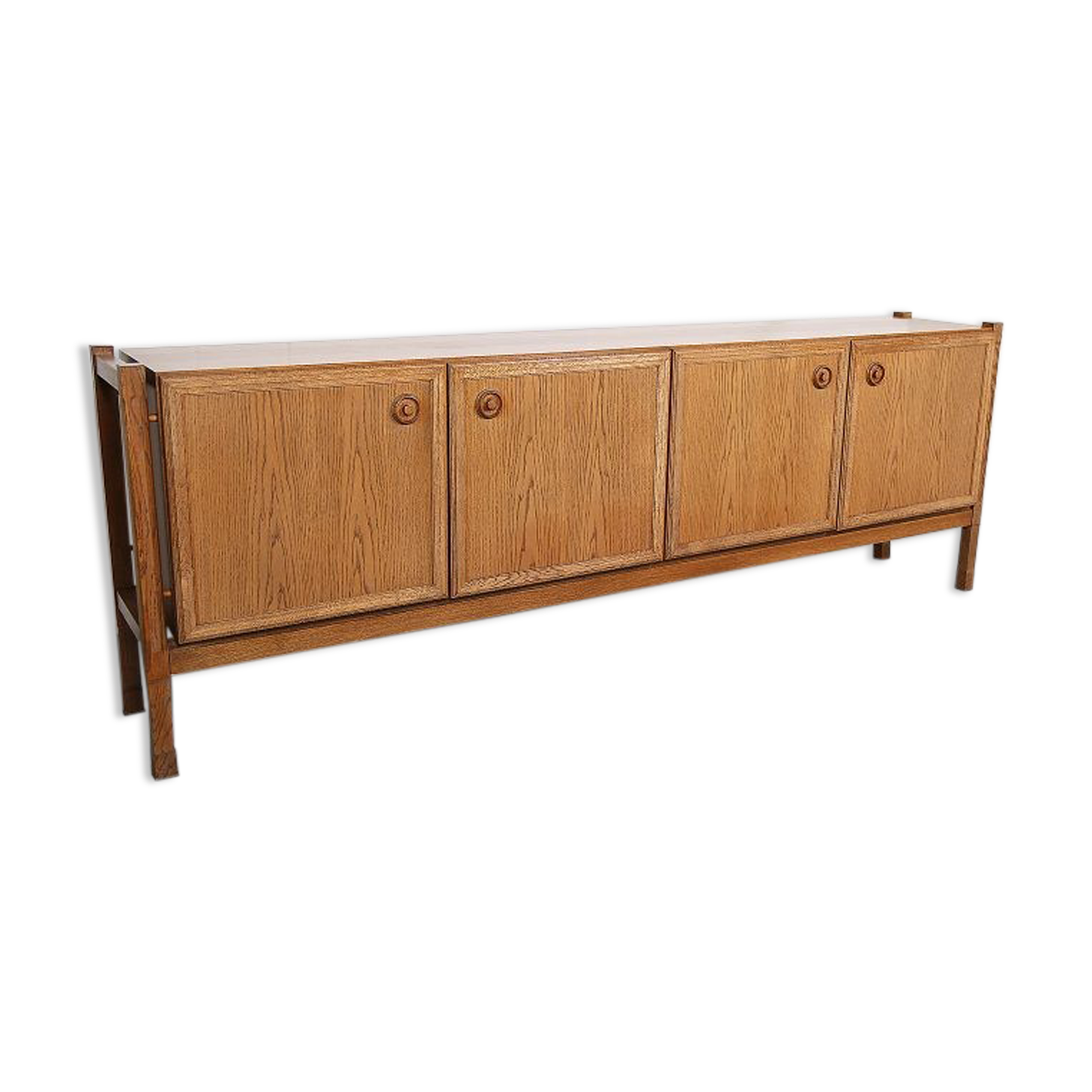 Vintage 60's German oak sideboard