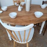 Oval table