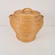 Panier à couvercle Snake Charmer Vintage Rush, 1960