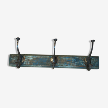 3-patère wall coat holder