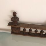 Wooden fronton