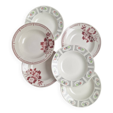 Vintage soup plates