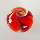 Vase, Murano glass, Italian design, 1960s, made in Italy
