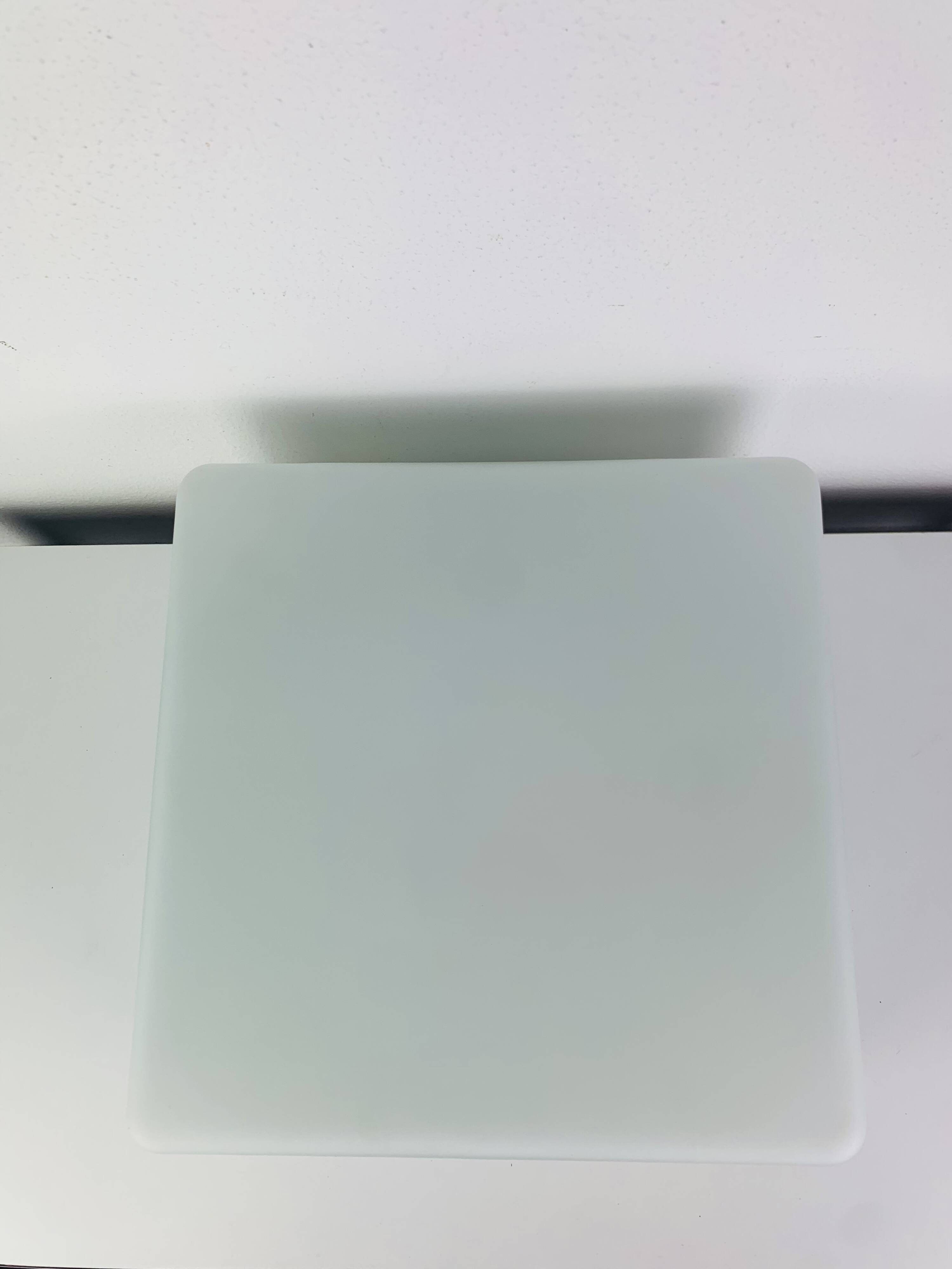 XL square opaline wall light, 1960s, vintage, ceiling light