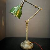 Lampe de travail industrielle des années 1930 par John Dugdill & Co. Prix régulier