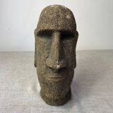 Moai stone statuette