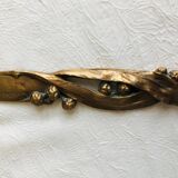 Opens letters cut bronze paper signed