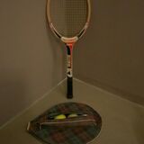 Racket with vintage case Pierre Darmon