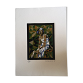 Lithograph by Matias Urieta - 'Mujer Exotica' - numbered 10/15 - 1998