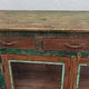 Buffet en bois vitré 2 portes
