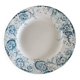 Antique Terre de Fer Boulenger Choisy le Roi earthenware dish, Derby model, numbered 2 in the hollow.