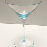 Coffret à cocktail en verre de Murano bleu clair composé de 6 verres et d'un pichet par La Murrina