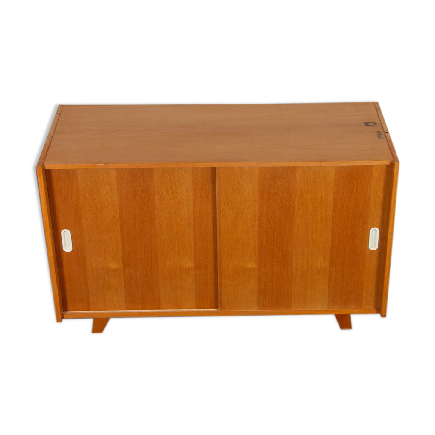 Oak veneer chest of drawers, U-452 by Jiri Jiroutek for Interier Praha, 1960
