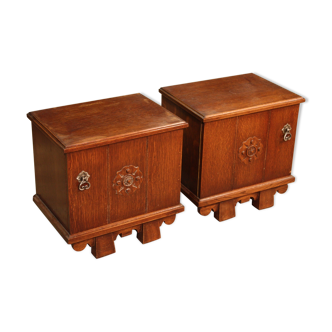 Pair of bedside tables