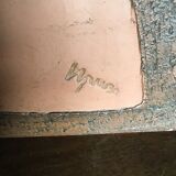 Rock and Bobois terracotta lamp
