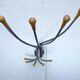 Postmodern Italian Wall Hook Octopus by J. De Pas, P. Lomazzi and D. D'Urbino for Zanotta, 1990s