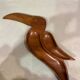 Appetizer dish representing a wooden bird in Guyana