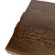 Vintage Coffee Table Wengé Brutalist Postmodern 70's Design