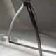Scandinavian design tripod aluminum candlestick holder silver metal