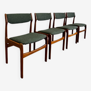 Set von vier elegante stühle aus den 60/70er jahren