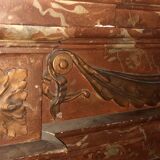 Old oak fireplace