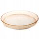 Art Deco tray, pink glass, Hortensja Glassworks, Poland, 1950s