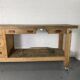 Workbench on wheels - 225 cm